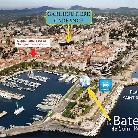 1 Neuf Sur Le Port A Cote De La Apartman Saint-Raphaël